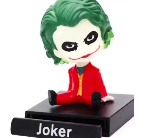 JOKER BOBBLEHEAD with Phone Holder for car dashboard,office desk and study table