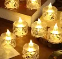 crystal led light candle 6 pcs only