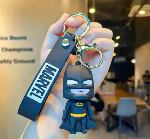 key chain ring marvel hero Batman