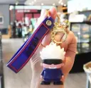 Satoru Gojo Jujutsu Kaisen 3D keychain With Long Ribbon made of Silicon Anime Keychain