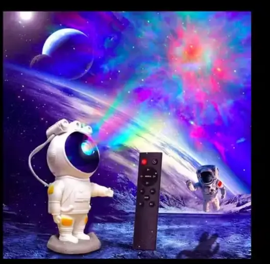 "Astronaut Projector Galaxy Nebula toy Lamp: Explore the Cosmos from Your Room"