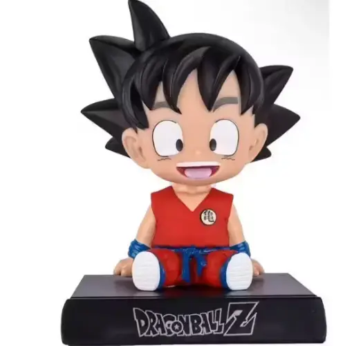 Naruto’s GOKU Bobblehead for Car Dashboard with Phone Stand | Anime Toy Bobblehead