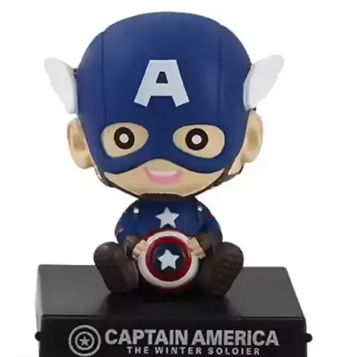 C-A-P-T-A-I-N A-M-E-R-I-C-A MASK BOOBLEHEAD