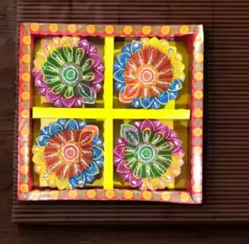 Tulshi Diya {pack of 04}