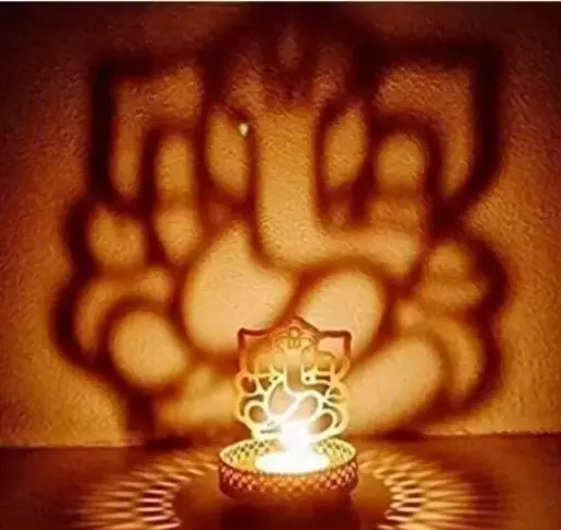 Ganesh Tealight Candle Holder