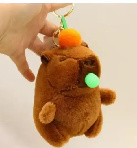 capybara bubble blowing keychain get random one
