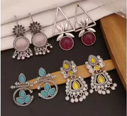 earrings 4 pack combo | girls earings | newly designed