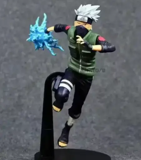 Kakashi Action Figure | 20cm Anime Ninja Toy | Chidori Lightning PVC Collectible | Stylish Hero Model for Kids & Fans