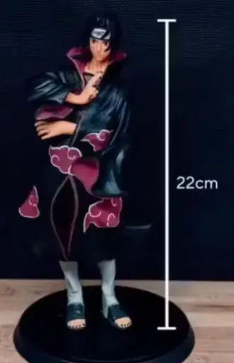 Itachi Uchiha Action Figure | 22cm Anime Naruto Shippuden Collectible Toy | Akatsuki PVC Figurine for Home Decor & Gifts